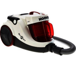 HOOVER  Smart SP81SM02001 Cylinder Bagless Vacuum Cleaner - White & Red